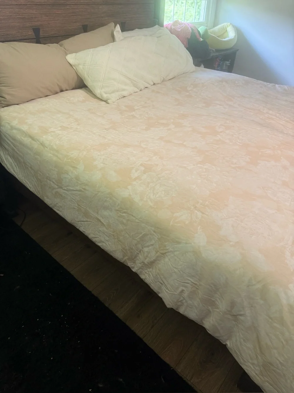 Pottery Barn & Monique Lhuillier Garden Rose Sateen Duvet & Cover- King